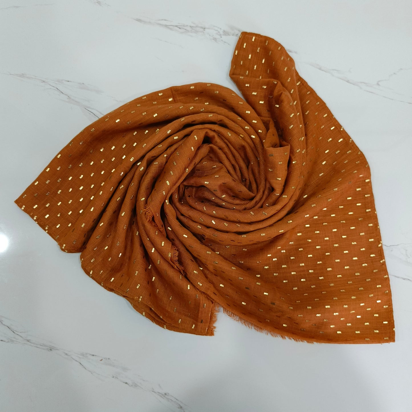 Scarves - Brown Gold