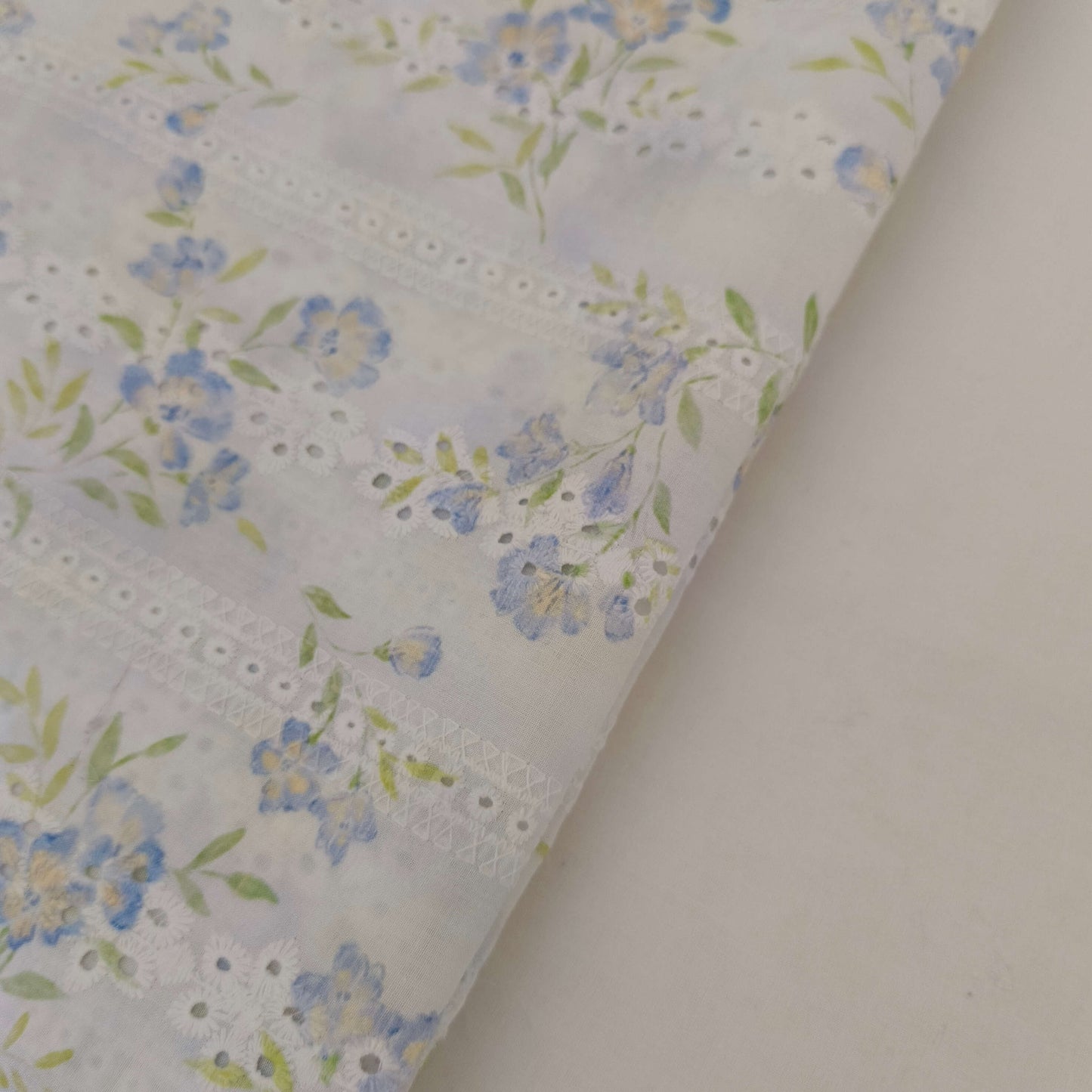 White Light Mauve Floral