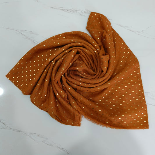 Scarves - Brown Gold