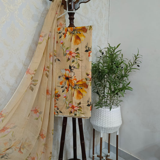 Premium Lawn Digital Printed 3 Piece Unstitched