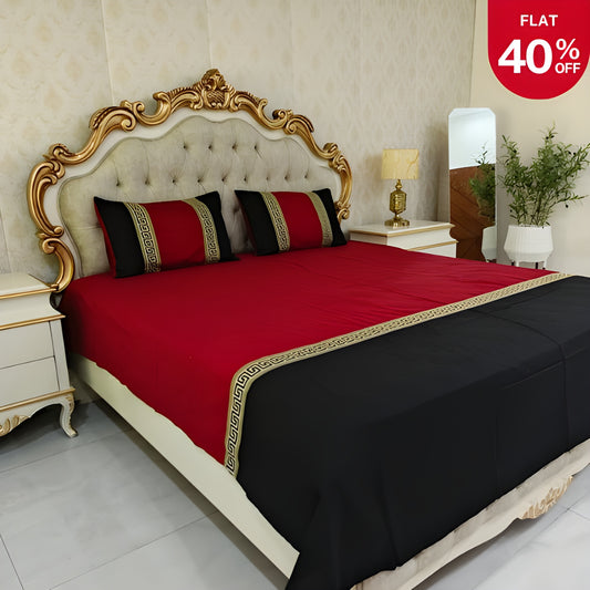 Luxury Cotton Duck Bedsheet Set King Size – With 2 Pillow Covers