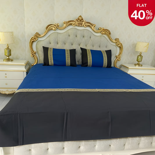 Luxury Cotton Duck Bedsheet Set King Size – With 2 Pillow Covers