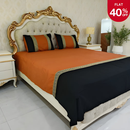 Luxury Cotton Duck Bedsheet Set King Size – With 2 Pillow Covers