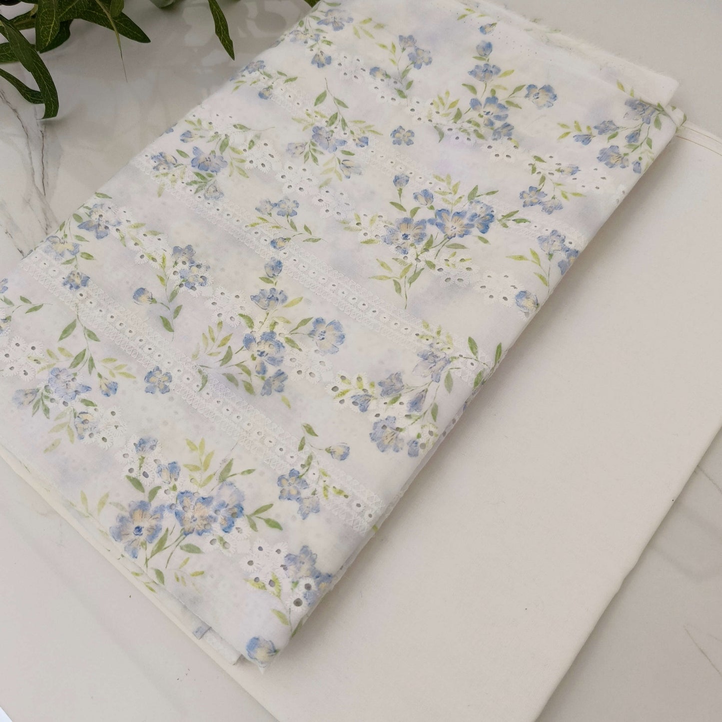 White Light Mauve Floral