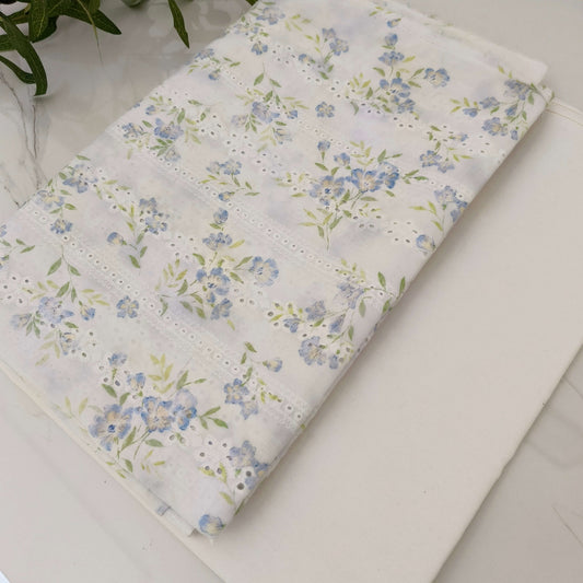 White Light Mauve Floral