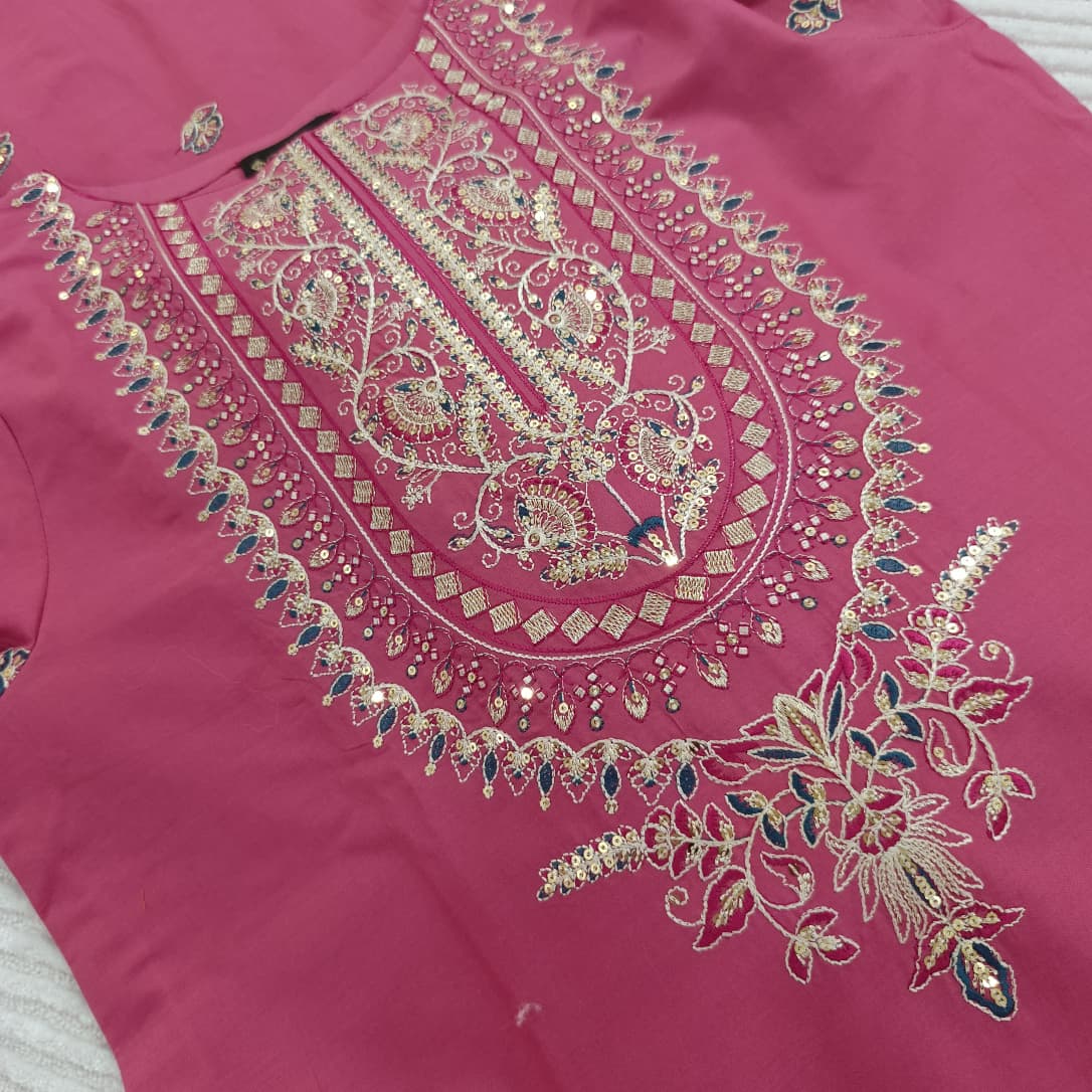 Zar - Noor Mahal Premium Embroidered 3 Piece Suit | Luxury Wedding & Festive Wear Pakistan