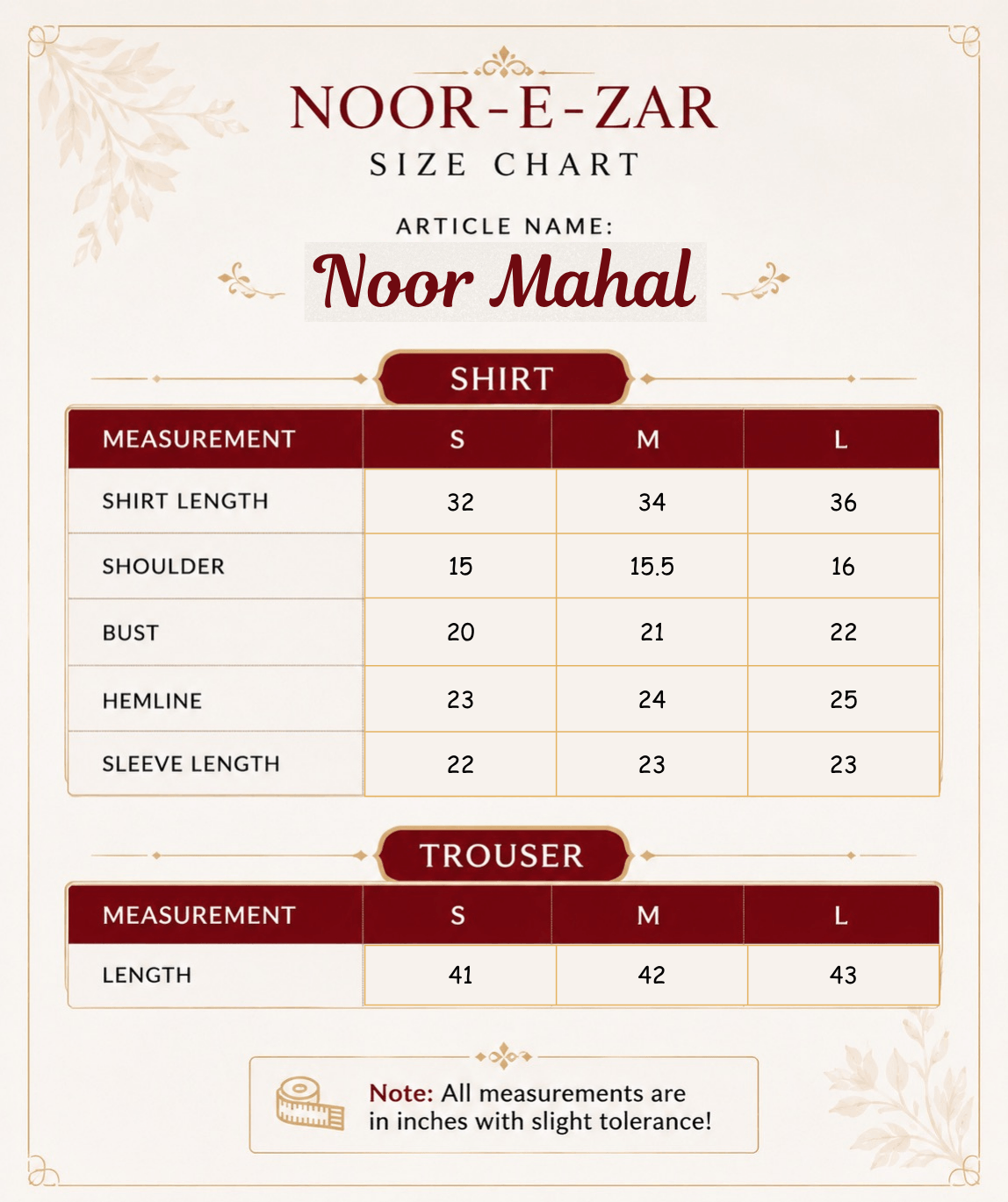 Zar - Noor Mahal Premium Embroidered 3 Piece Suit | Luxury Wedding & Festive Wear Pakistan