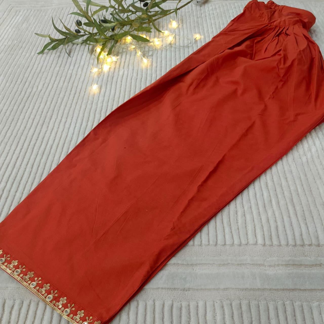 Zar - Rust Noor Premium Embroidered 3 Piece Suit | Luxury Wedding & Festive Wear Pakistan