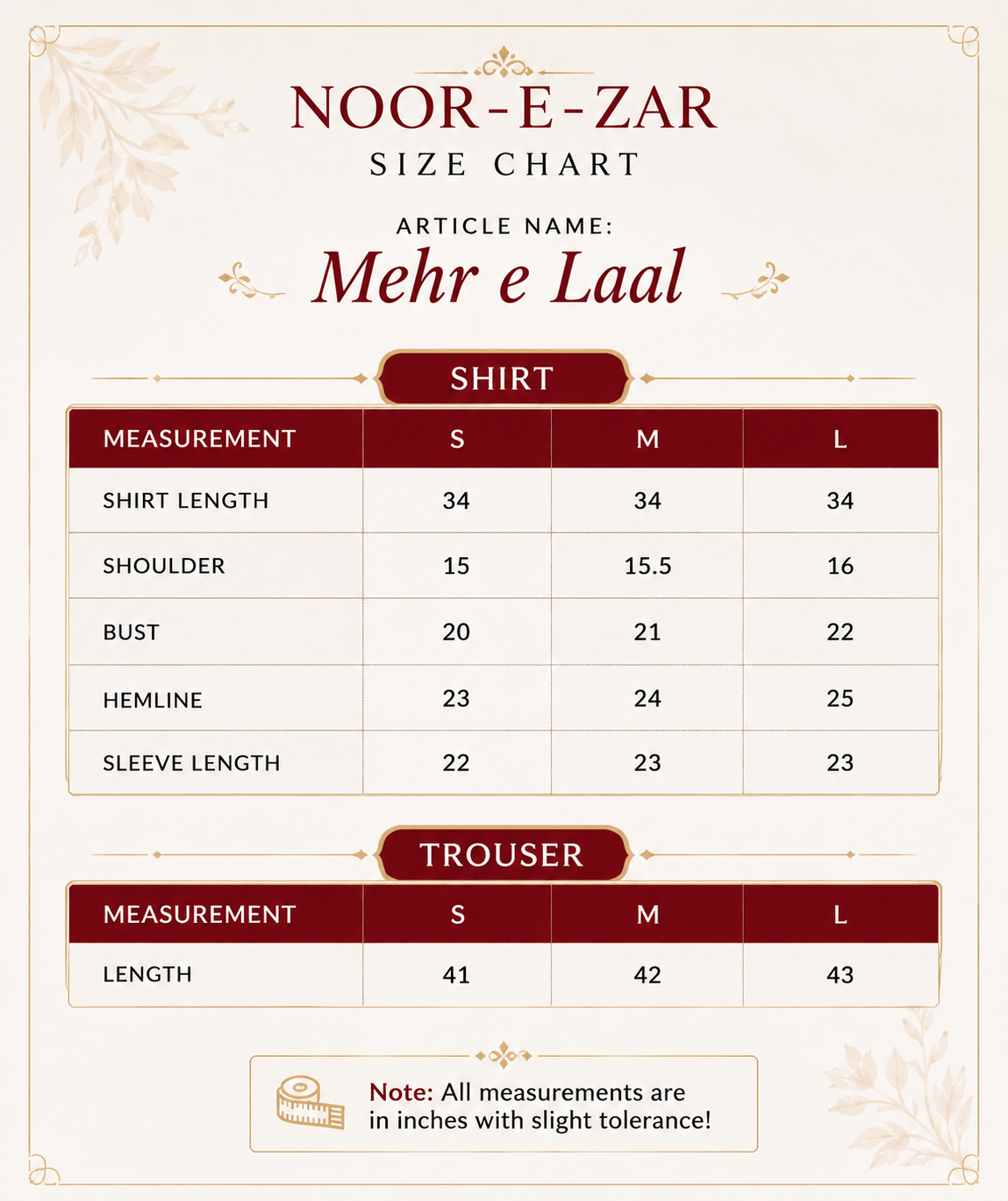 Zar - Mehre Laal Premium Embroidered 3 Piece Suit | Luxury Wedding & Festive Wear Pakistan