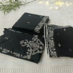 Zar - Raat Ki Rani Premium Embroidered 3 Piece Suit | Luxury Wedding & Festive Wear Pakistan - Image 2