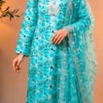 Zar - Feroza Premium Embroidered 3 Piece Suit | Festive Wear Pakistan