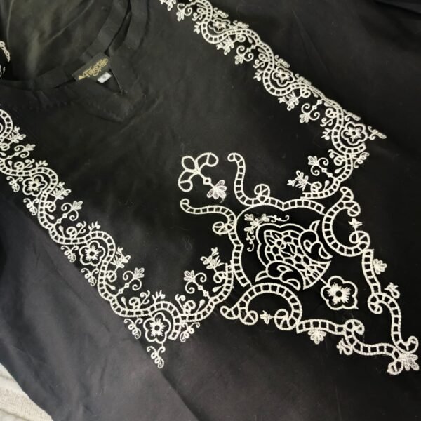 Zar - Raat Ki Rani Premium Embroidered 3 Piece Suit | Luxury Wedding & Festive Wear Pakistan - Image 5