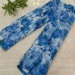 Zar - Falak Blue Printed Embroidered 2 Piece Lawn Suit for Women - Image 4