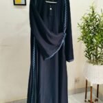 Abaya - Blue Strip
