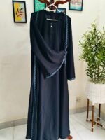 Abaya - Blue Strip