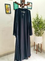 Abaya - Blue Strip - Image 2