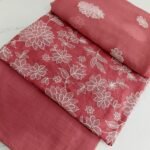 Embroidered Breeze Lawn 3 PC Suit - Tea Pink