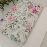 Imported Chicken Kari Lawn Shirt with Plain Trouser (White Multi Floral) - Image 2