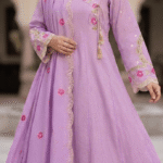 Zar Anarkali Frock Frock style Luxury premium Latest Cotton lawn designer boutique latest style 3 piece suit