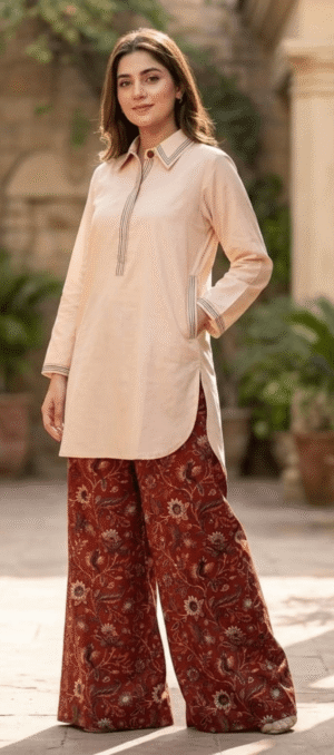 designer boutique latest style 3 piece suit coord set