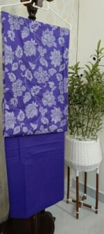 Breeze Lawn Embroidered 2 Piece - Mauve - Image 2